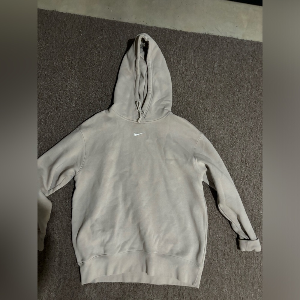 Women’s Beige Nike Hoodie